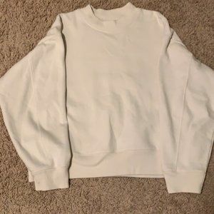 White Target Crewneck